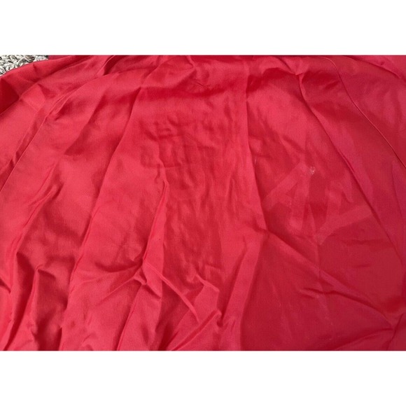 Vintage 80s Harv-Al Red Large 1/2 Zip USA Pullover Hooded Windbreaker Jacket VTG - Picture 7 of 7